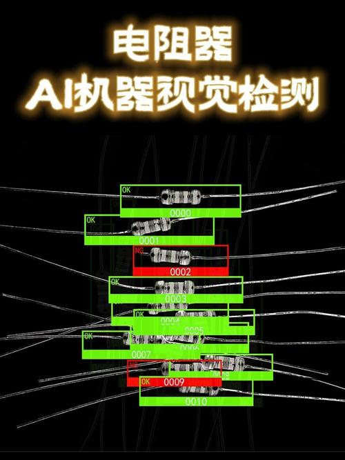 專業的事交給專業的人 機器視覺 工業自動化 電阻器 質檢 人工智能